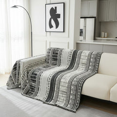 Pet Couch Cover - Modern Mosaic Black