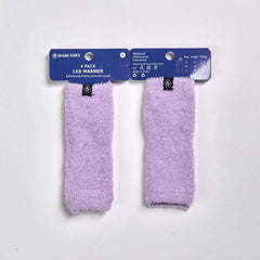 Leg Warmer and Earmuff Protector Set - Purple
