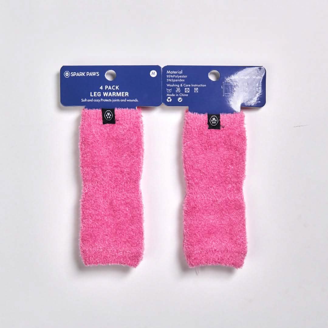 Leg Warmer and Earmuff Protector Set - Pink