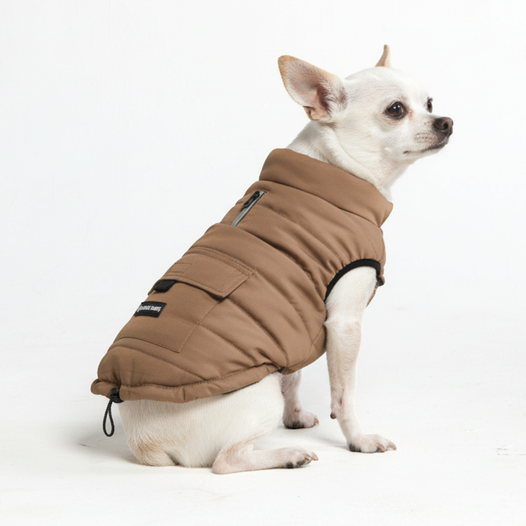 WarmShield Water-Resistant Jacket - Tan