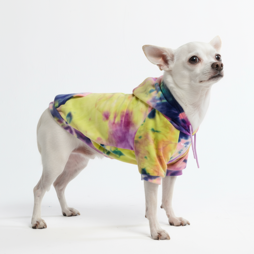 Velvet Dog Hoodie - Berry Lemonade