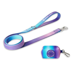 Leash and Poop Bag Holder Set