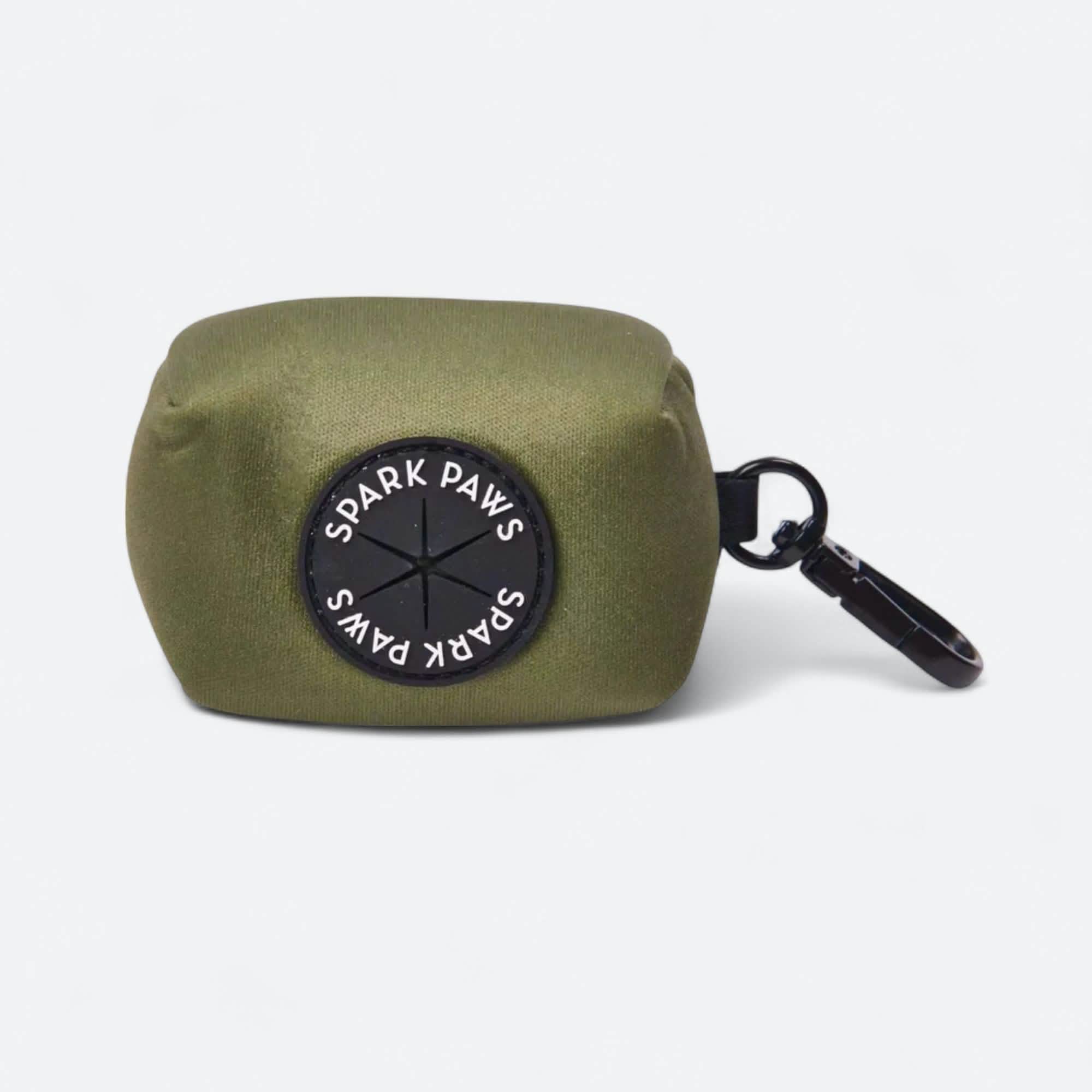 Leash and Poop Bag Holder Set