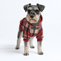 Plaid Dog Hoodies