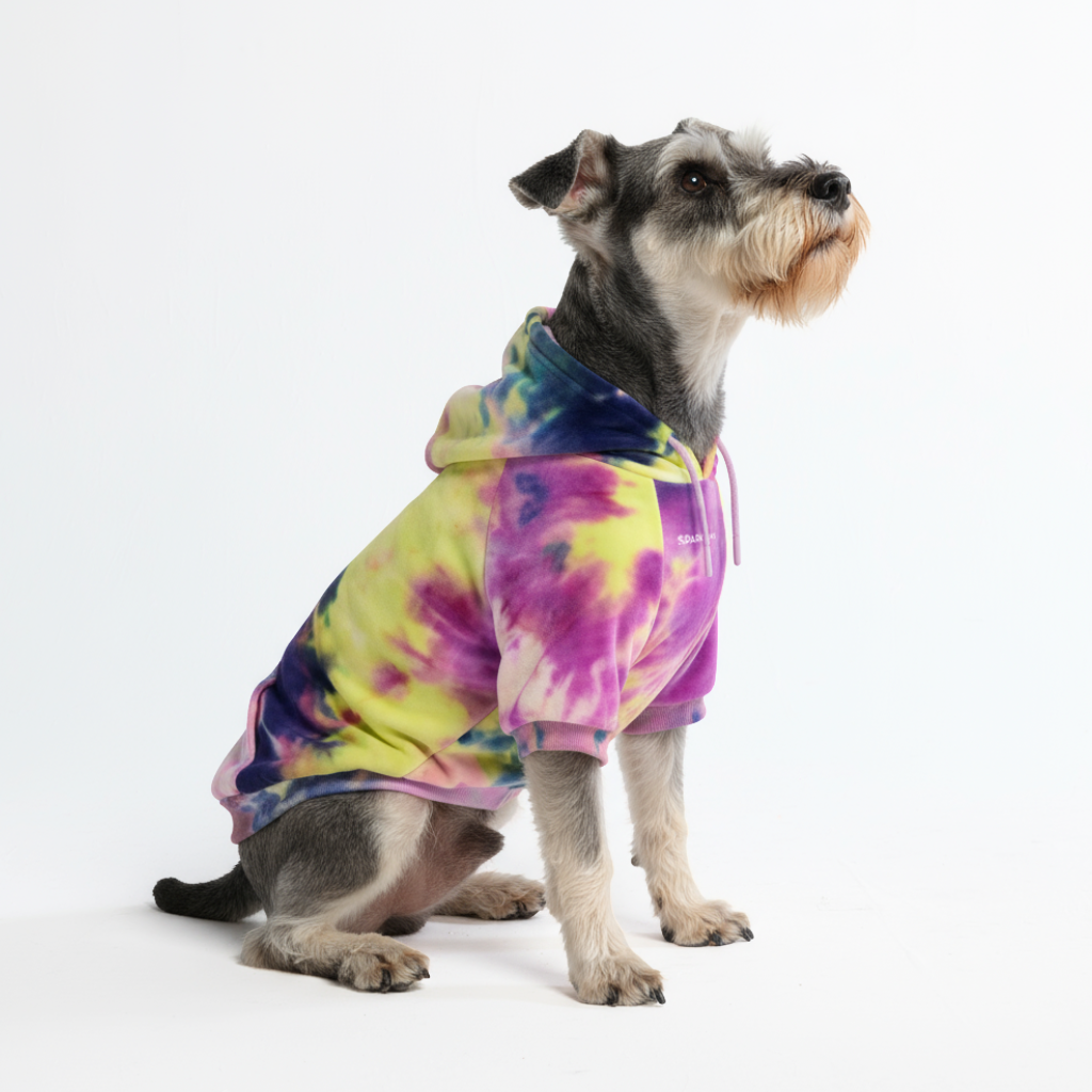 Velvet Dog Hoodie - Berry Lemonade