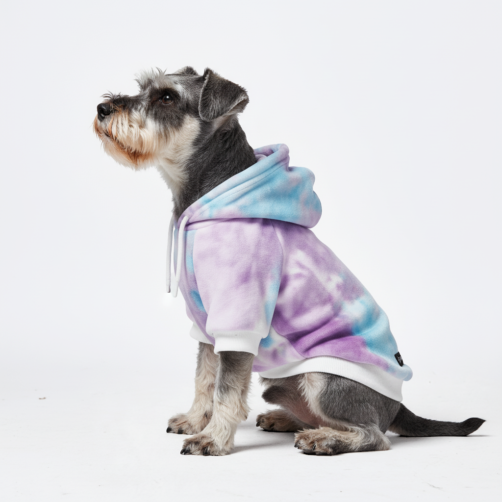 Velvet Dog Hoodie - 90s Retro