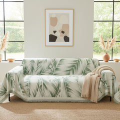 Pet Couch Cover - Leaves Green