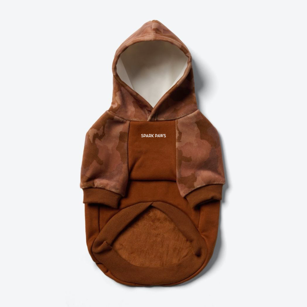 Desert Camo Dog Hoodie