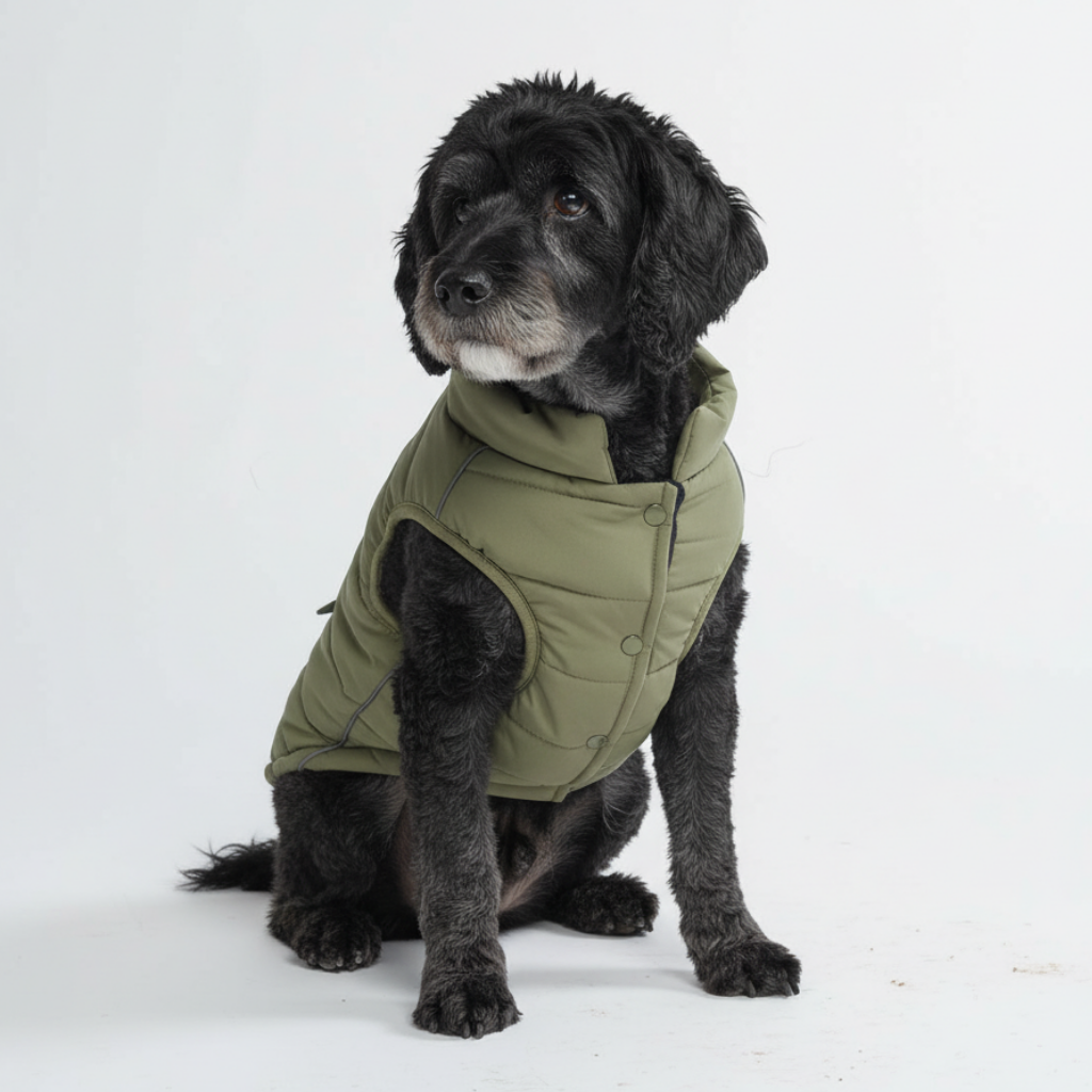 WarmShield Water-Resistant Jacket - Olive