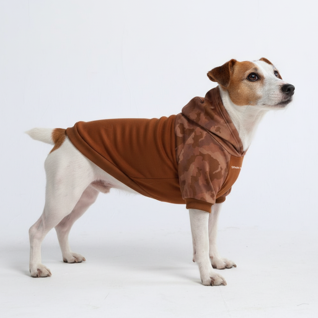 Desert Camo Dog Hoodie