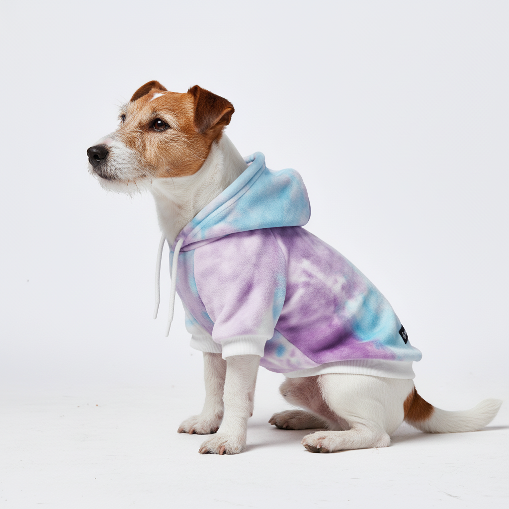 Velvet Dog Hoodie - 90s Retro