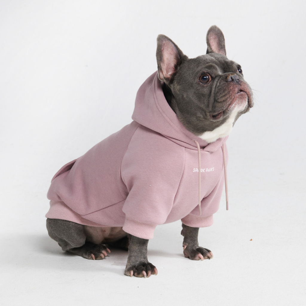Essential Dog Hoodie - Purple Taupe