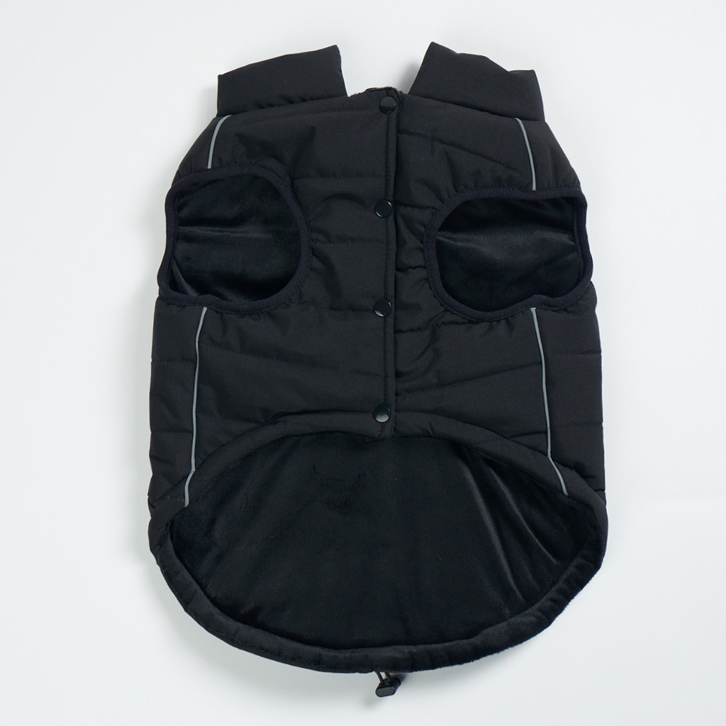 WarmShield Water-Resistant Jacket - Black