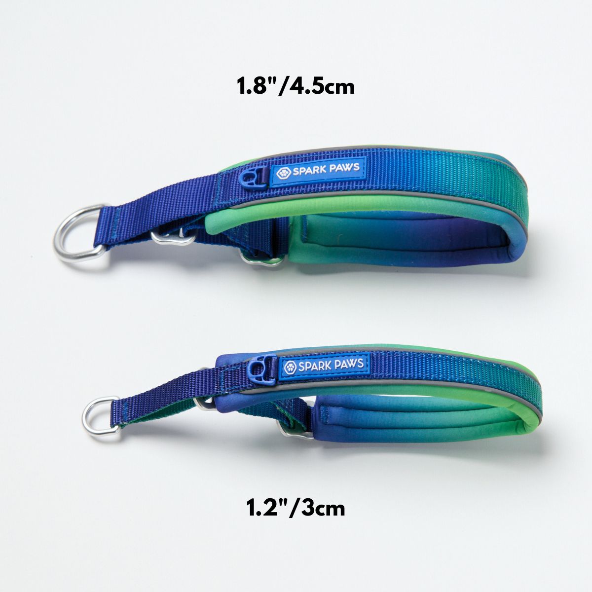 Martingale Collar - Lime Wave