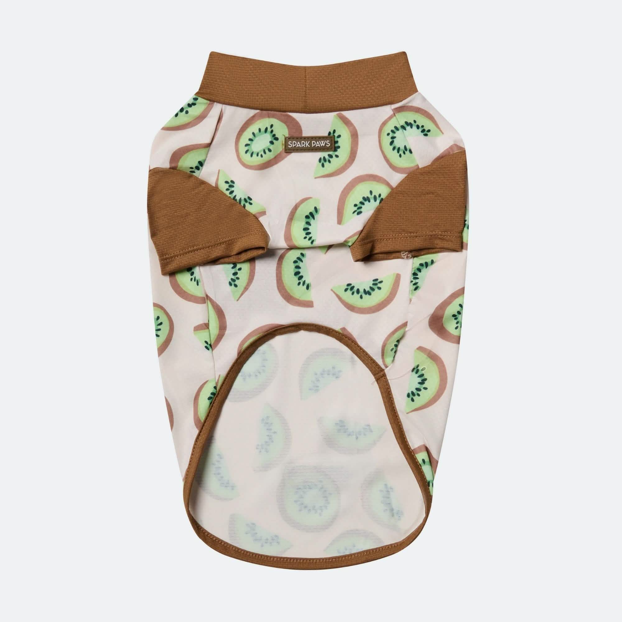 Sunblock Dog T-Shirt - Fruit Print