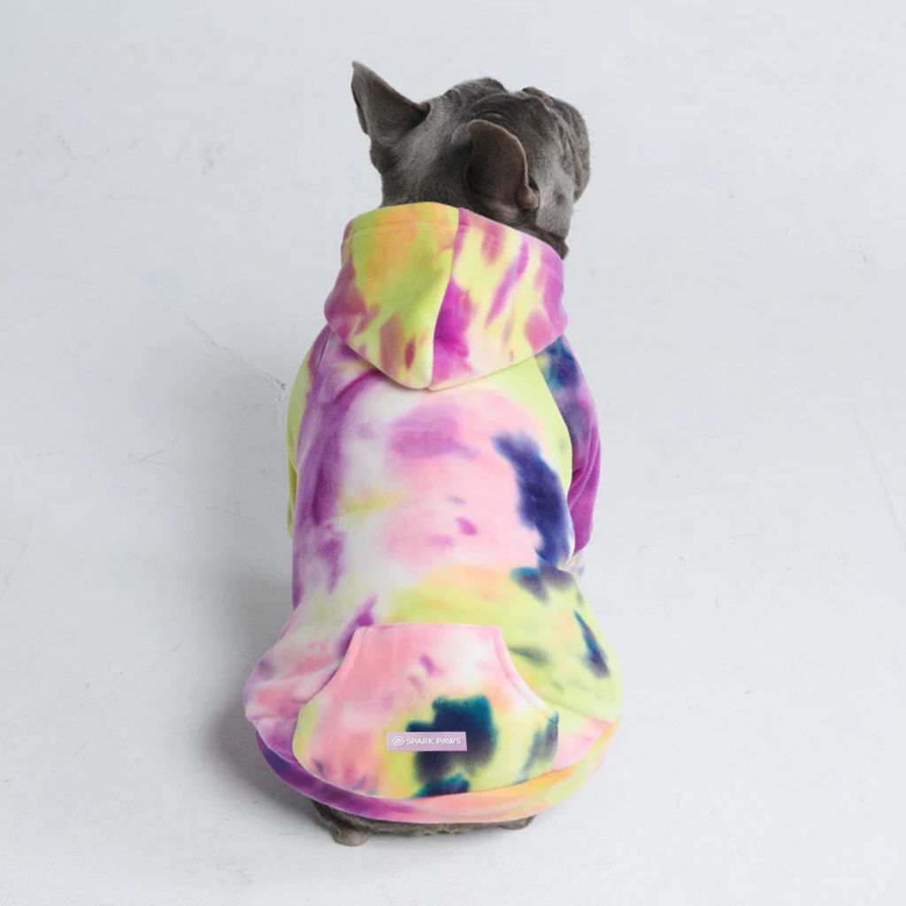 Velvet Dog Hoodie - Berry Lemonade