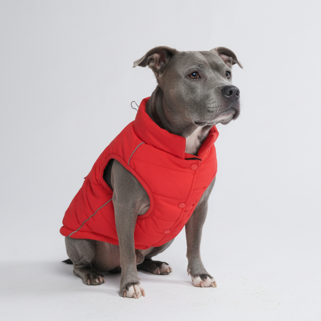 WarmShield Water-Resistant Jacket - Red