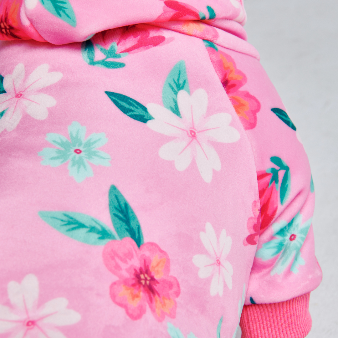 Blossom Human Hoodie - Pink