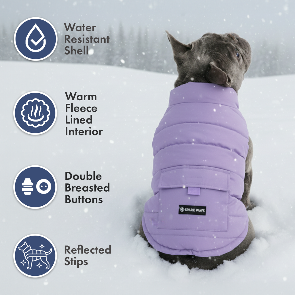 WarmShield Water-Resistant Jacket - Lilac