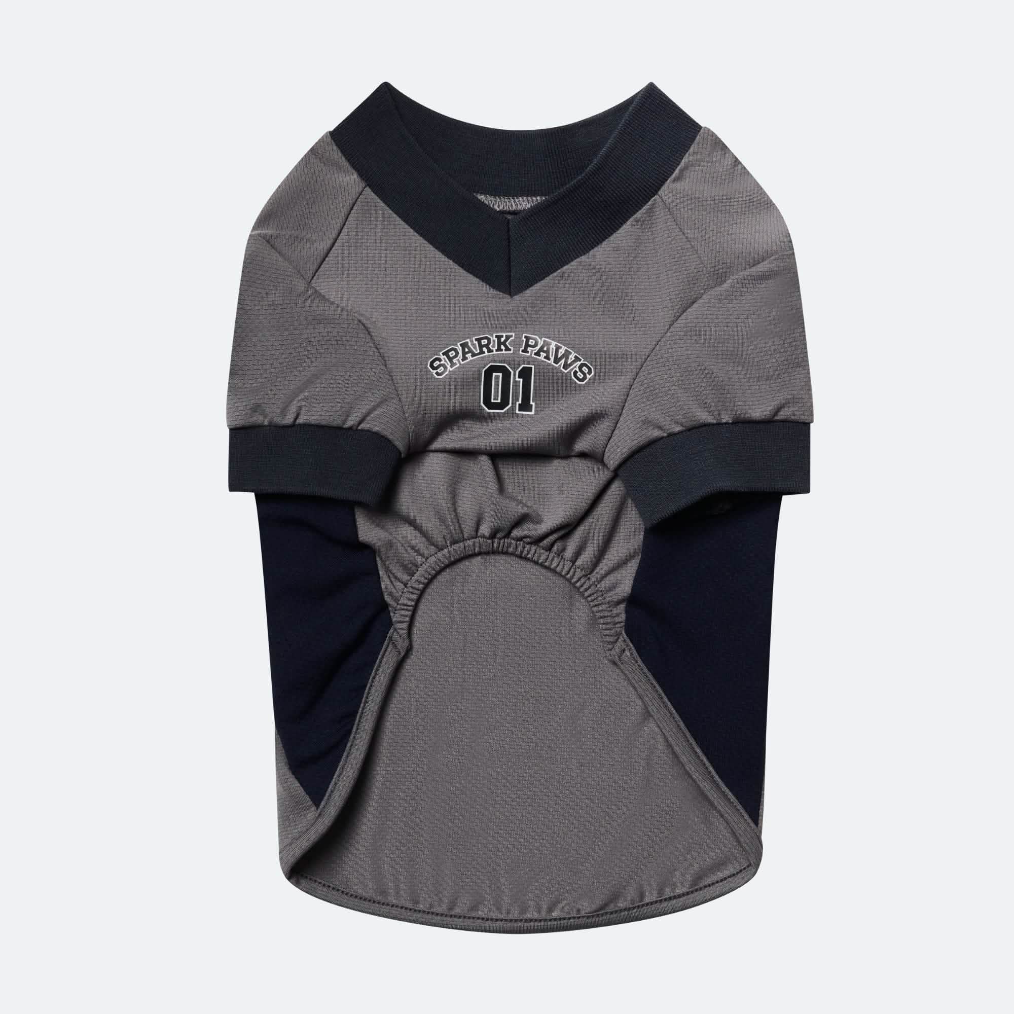 Football Mesh Jersey - Grey