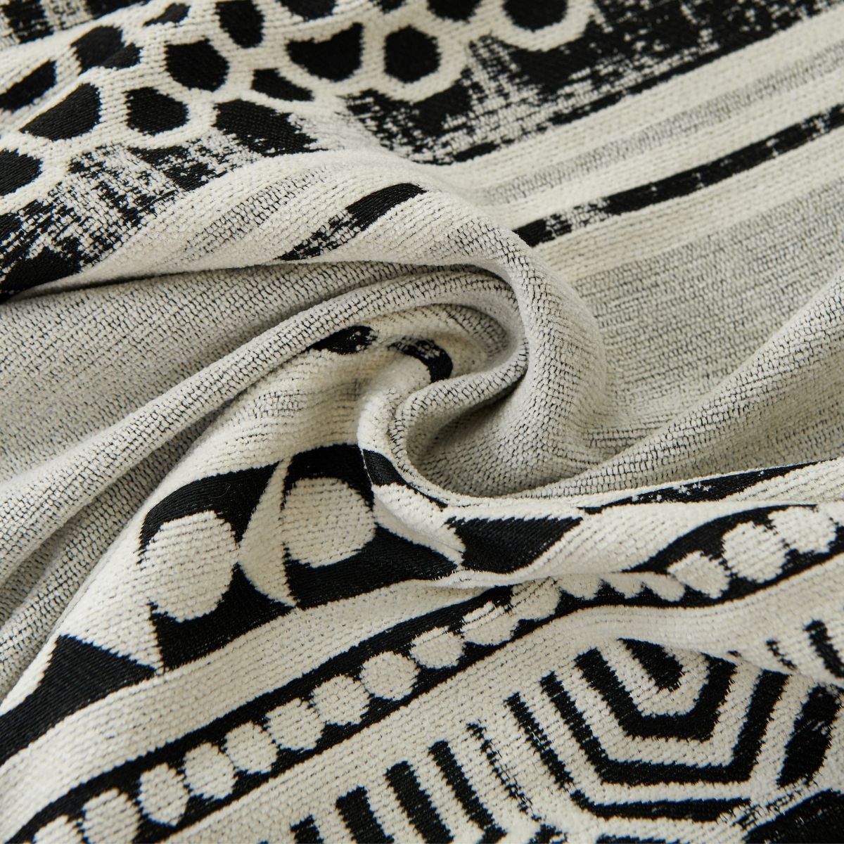 Pet Couch Cover - Modern Mosaic Black