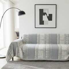 Pet Couch Cover - Modern Mosaic Grey