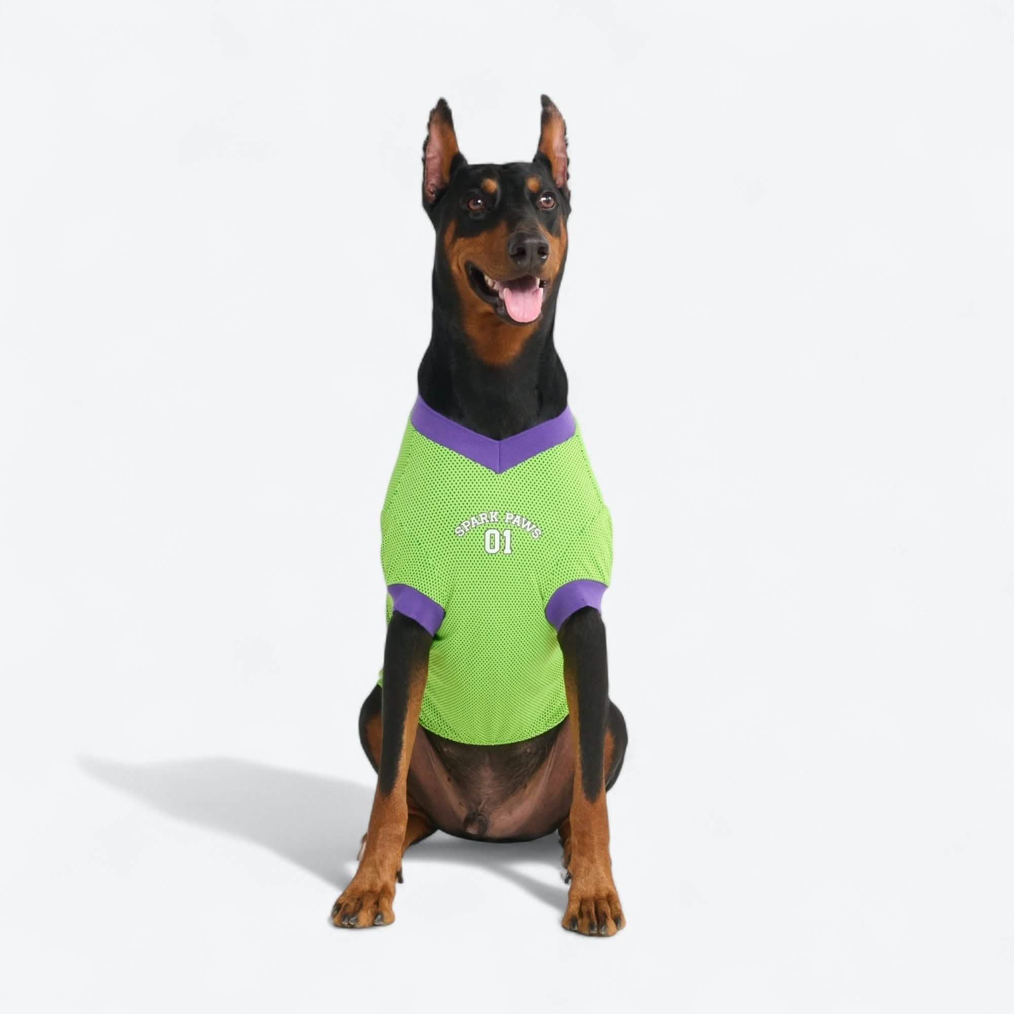 Football Mesh Jersey - Lime Green