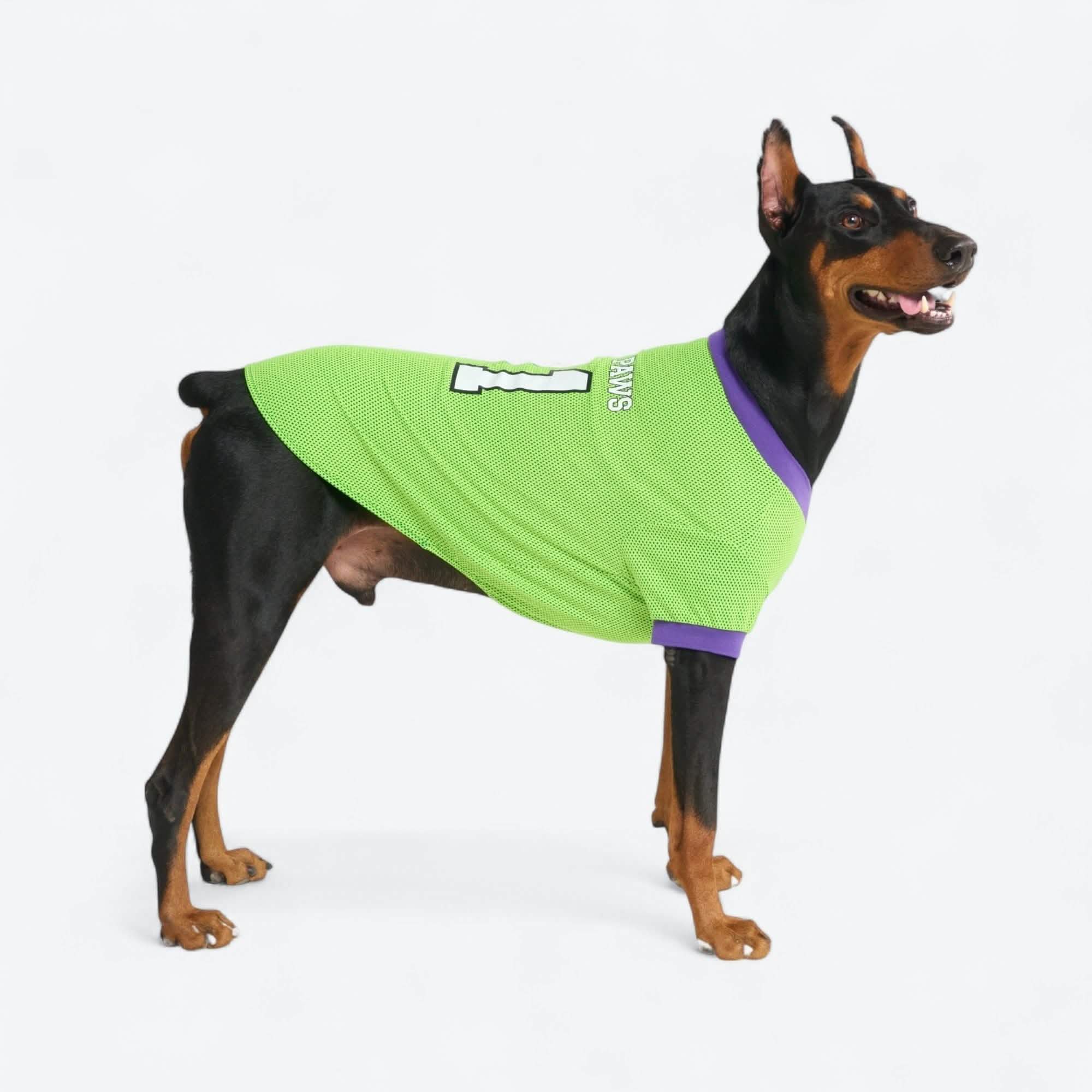 Football Mesh Jersey - Lime Green