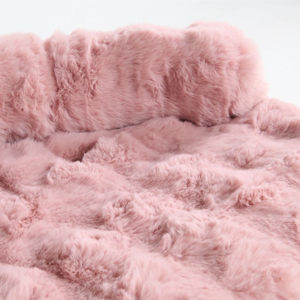 Calming Fluffy Couch Cover Dog Beds