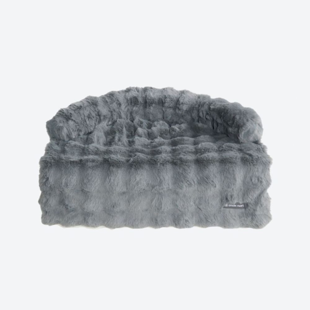Calming Fluffy Couch Cover Dog Beds