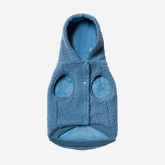Teddy Sherpa Dog Jacket - Blue
