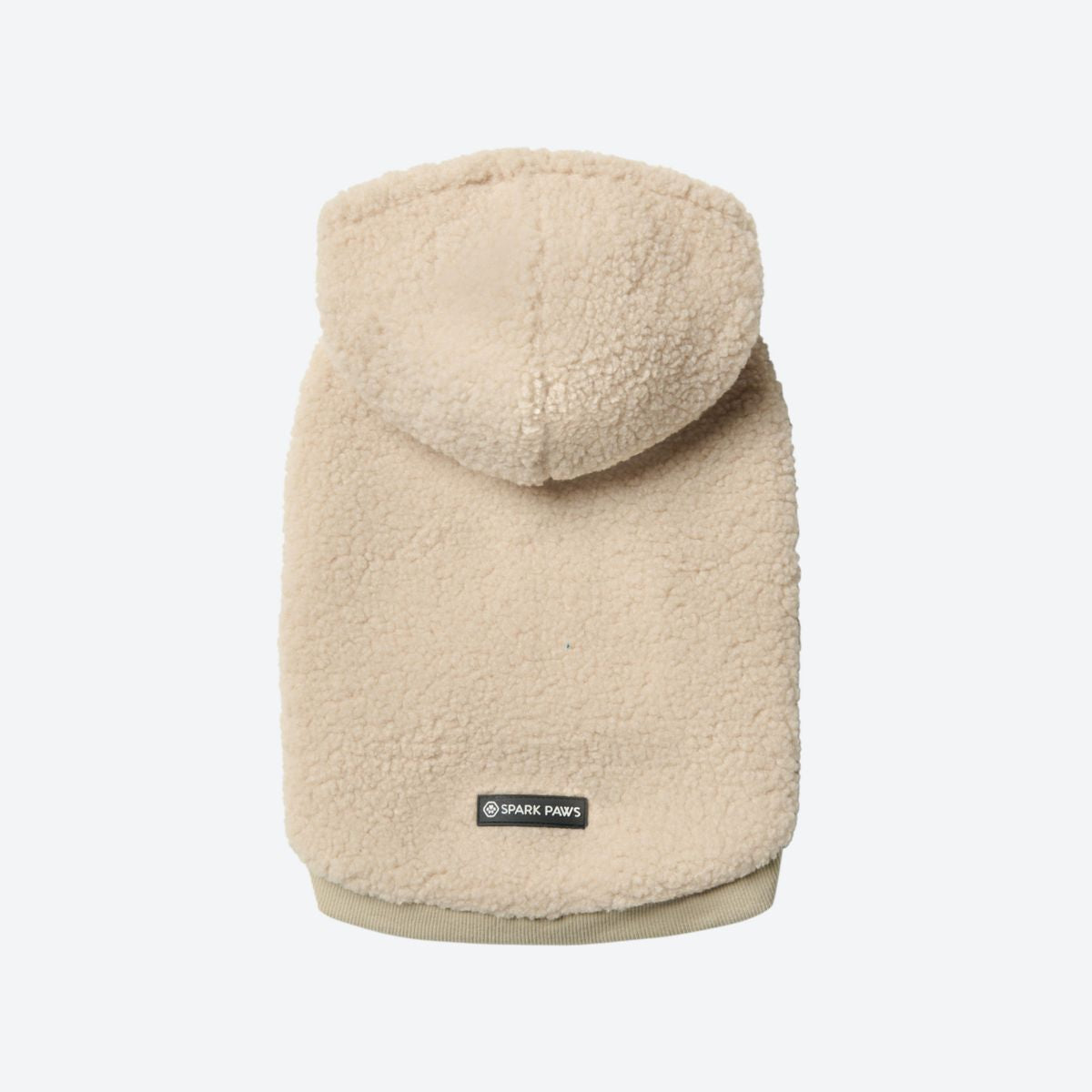 Teddy Sherpa Dog Jacket - Beige