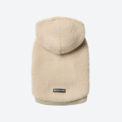 Teddy Sherpa Dog Jacket - Beige
