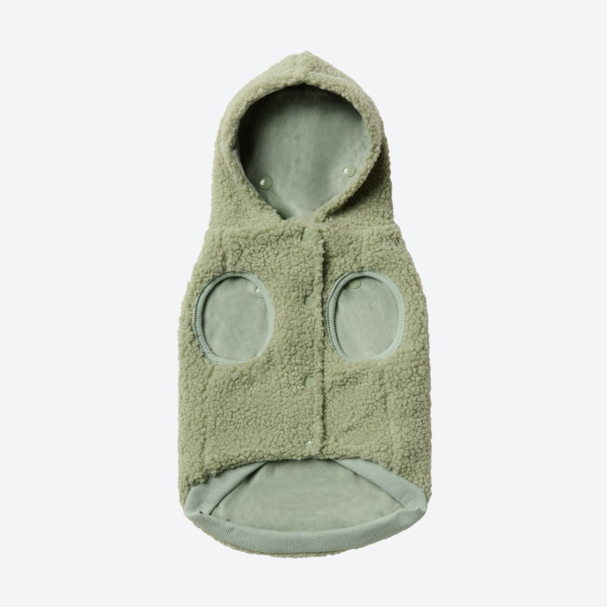 Teddy Sherpa Dog Jacket - Light Green