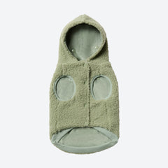 Teddy Sherpa Dog Jacket - Light Green