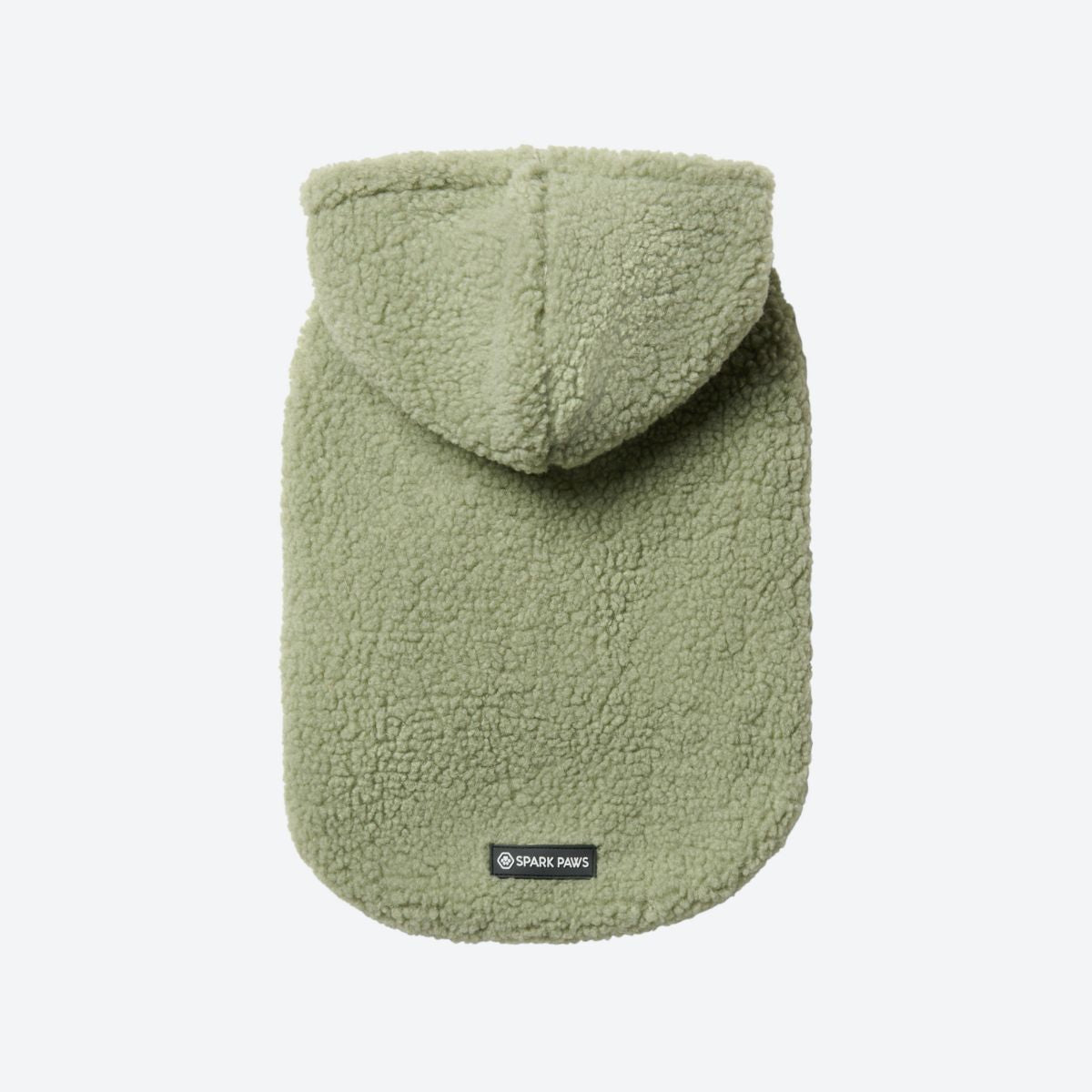 Teddy Sherpa Dog Jacket - Light Green