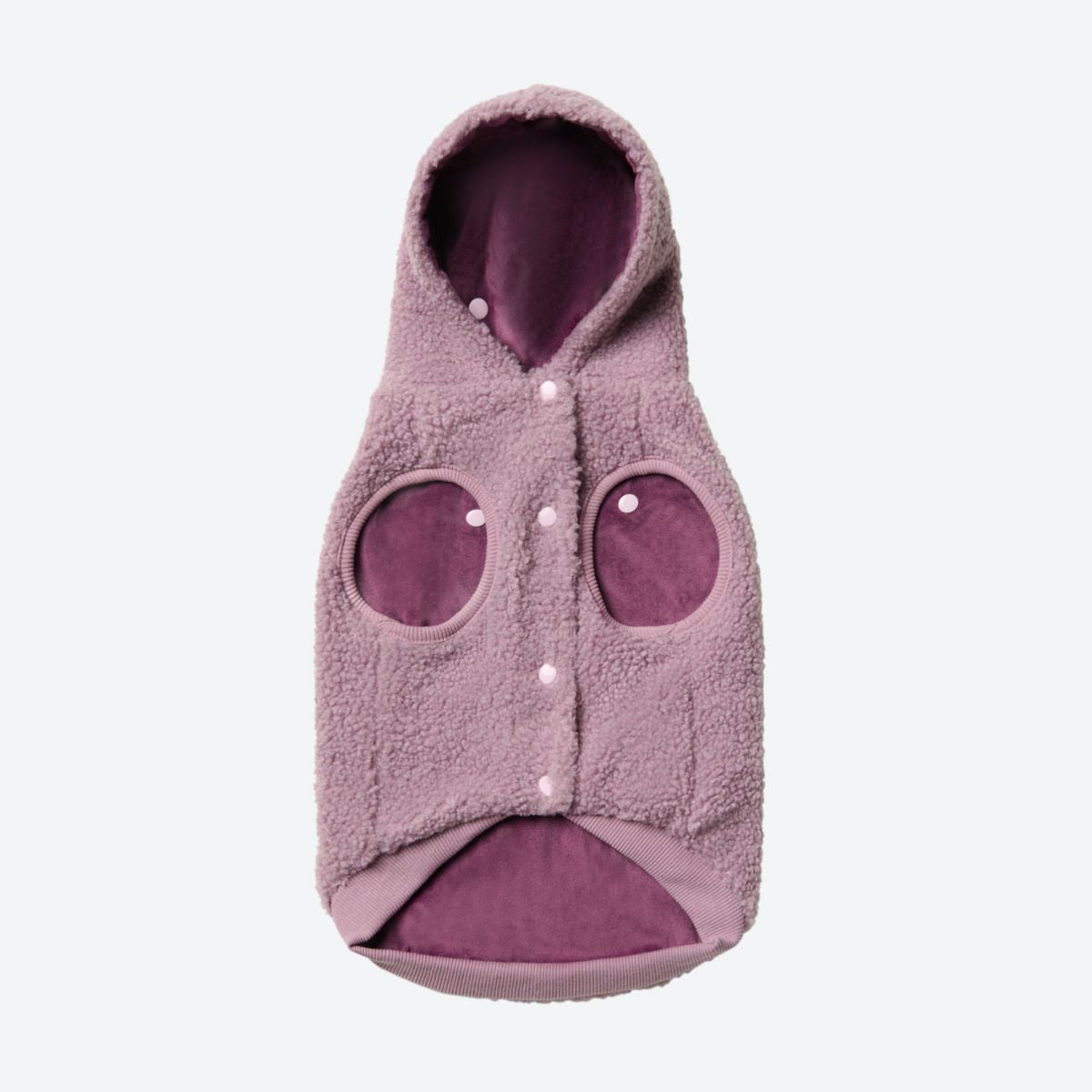 Teddy Sherpa Dog Jacket - Taupe