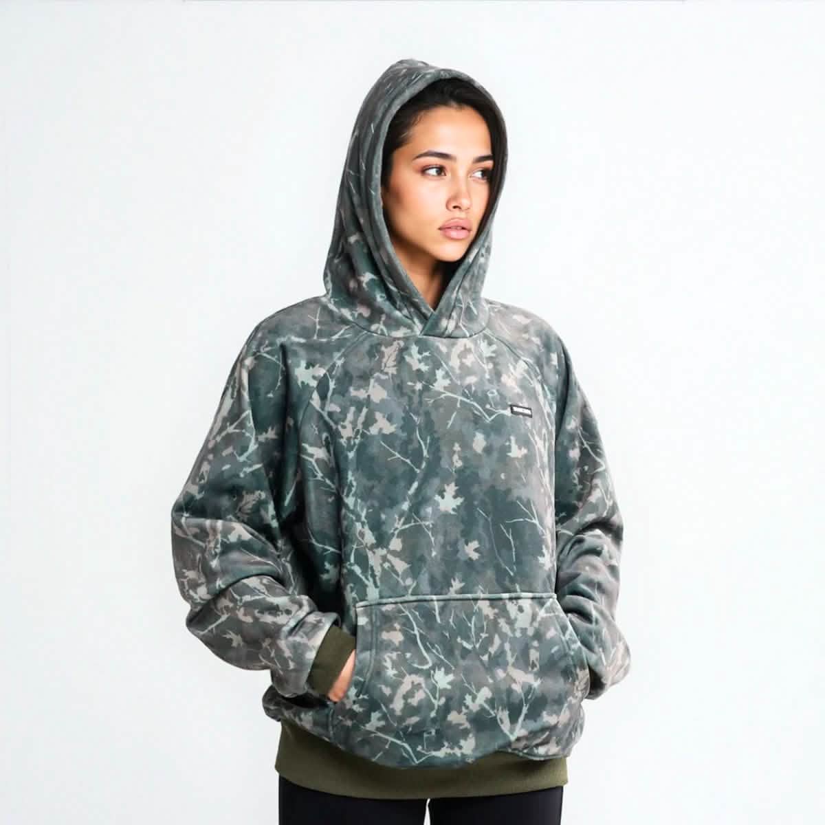 Concrete Wood Human Hoodies