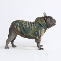 Concrete Wood Dog Hoodies