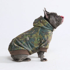 Concrete Wood Dog Hoodies