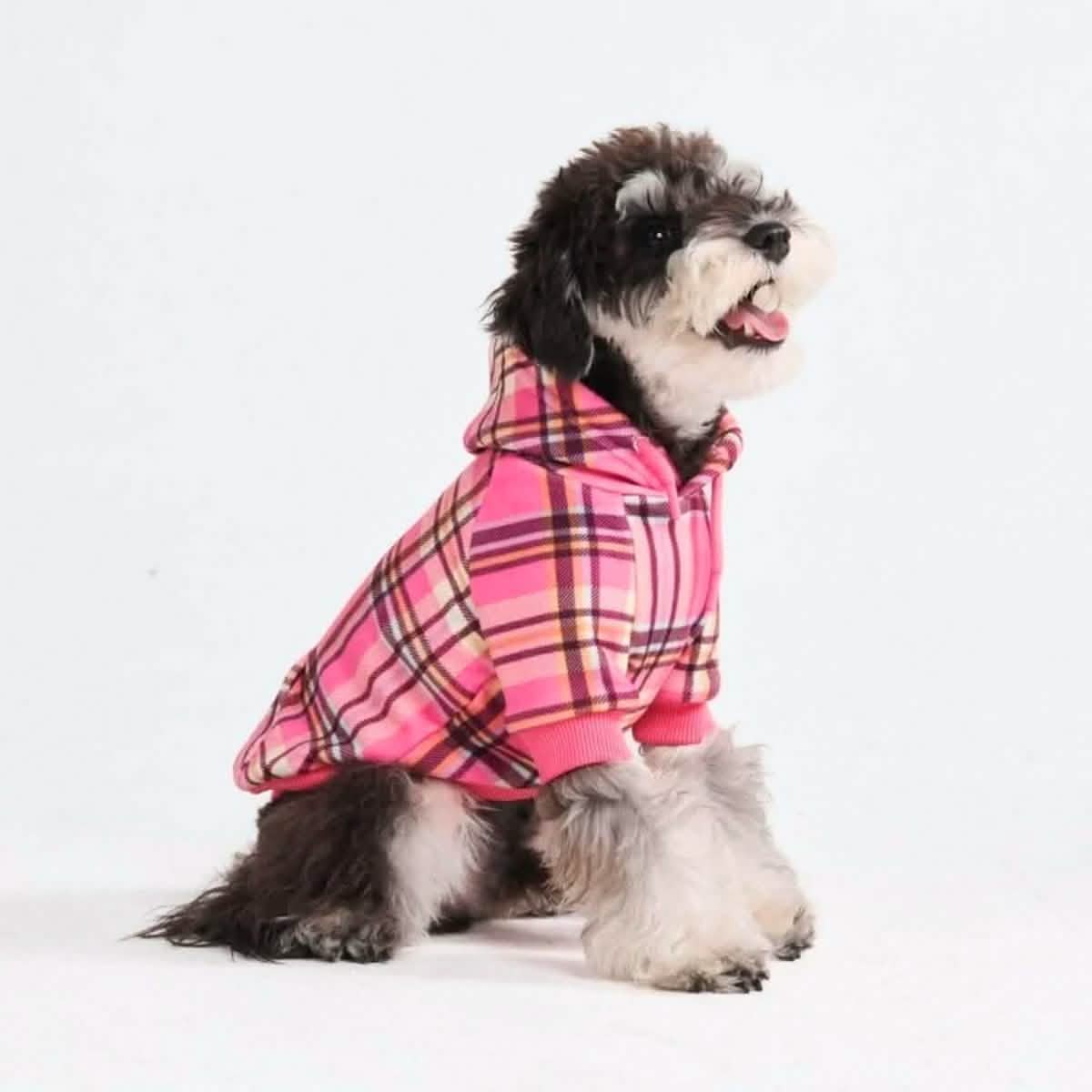 Plaid Dog Hoodies