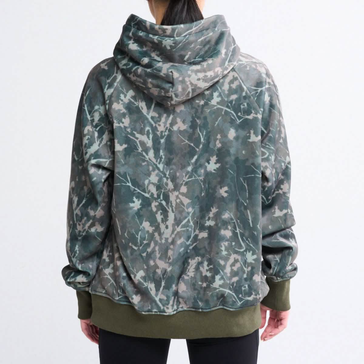 Concrete Wood Human Hoodie - Timber