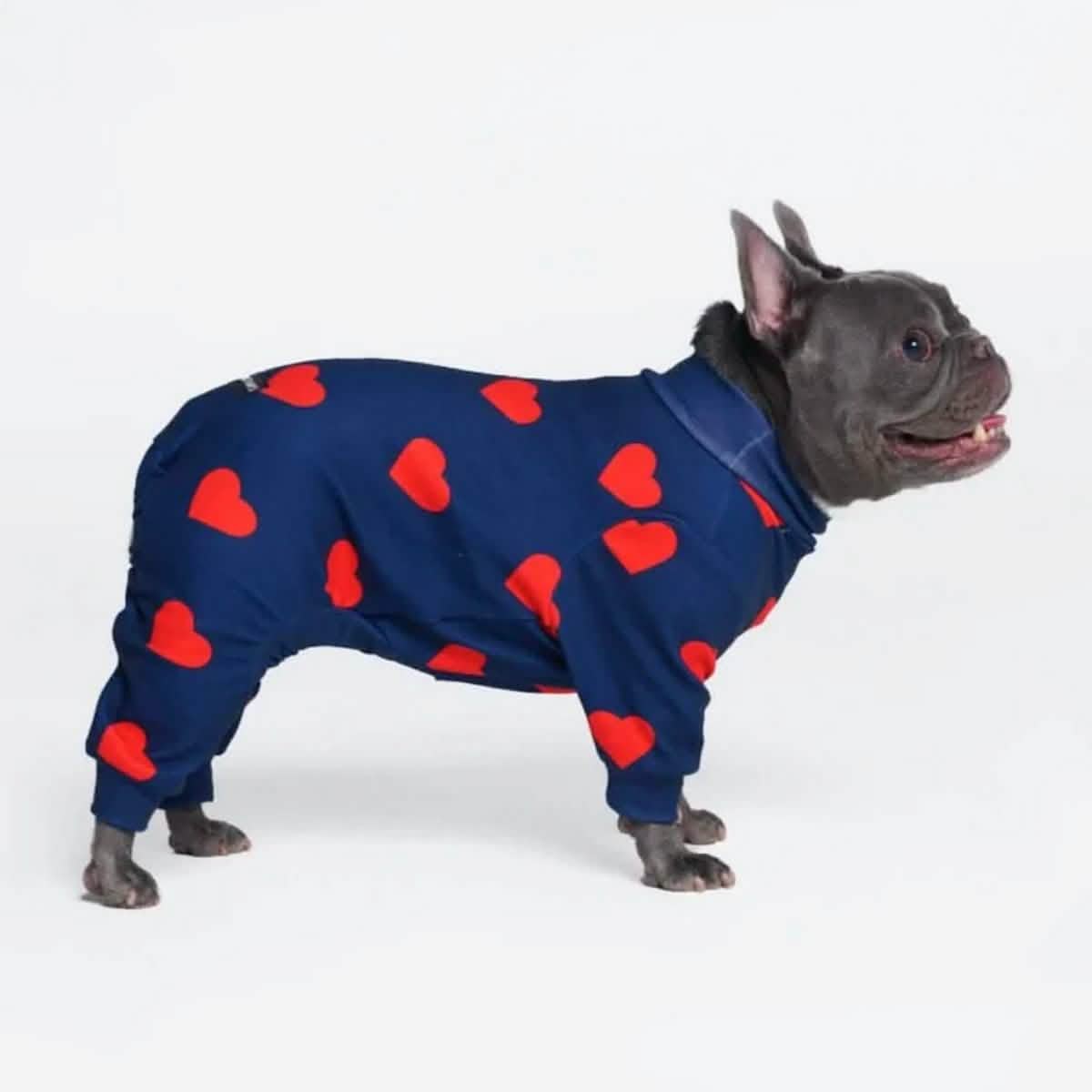 Dog Pajama - Hearts